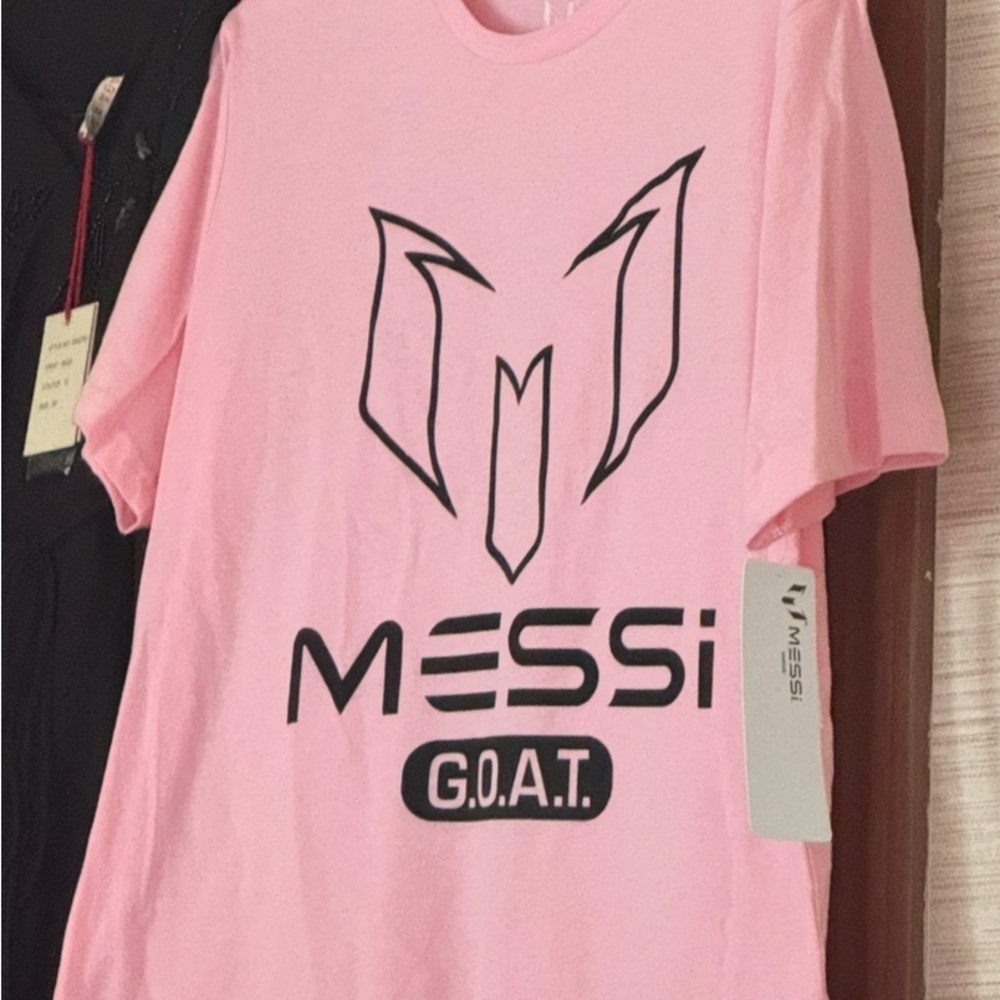 Pink Messi Collection Tee - Women's Top
